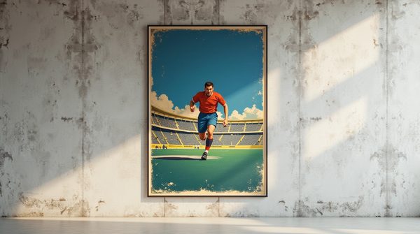 Affiches et posters de sport : donner du style à sa décoration murale sportive