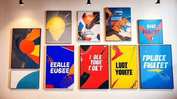 Styles modernes d'affiches et posters sportifs pour dynamiser votre déco