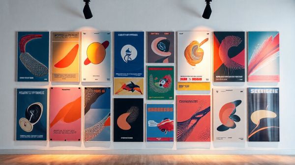 Styles modernes d'affiches et posters sportifs pour dynamiser votre déco